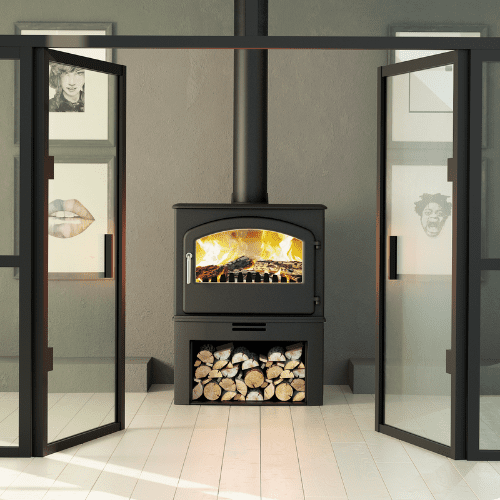 Serrano 7 SE log store Multi-Fuel Stove