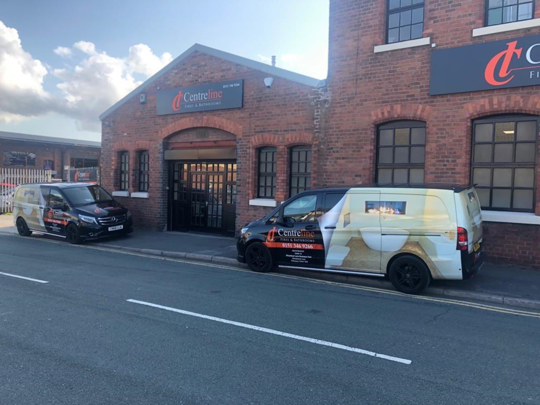 Fire Showroom in Wirral