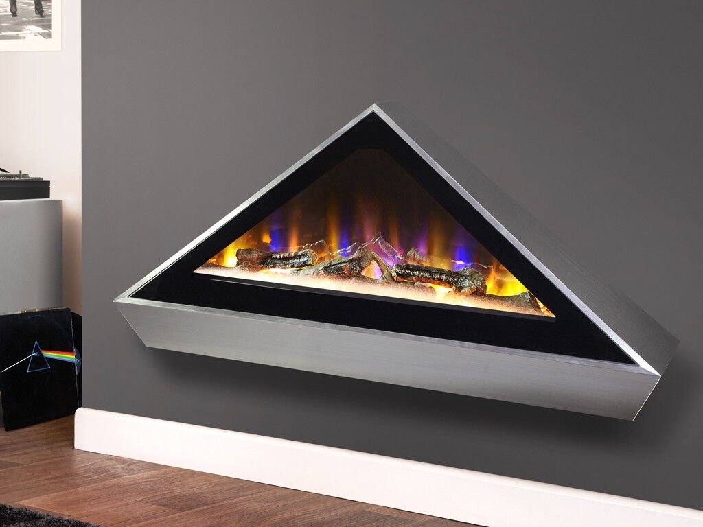 Electriflame VR Louvre - Wall Mounted Electric Fire