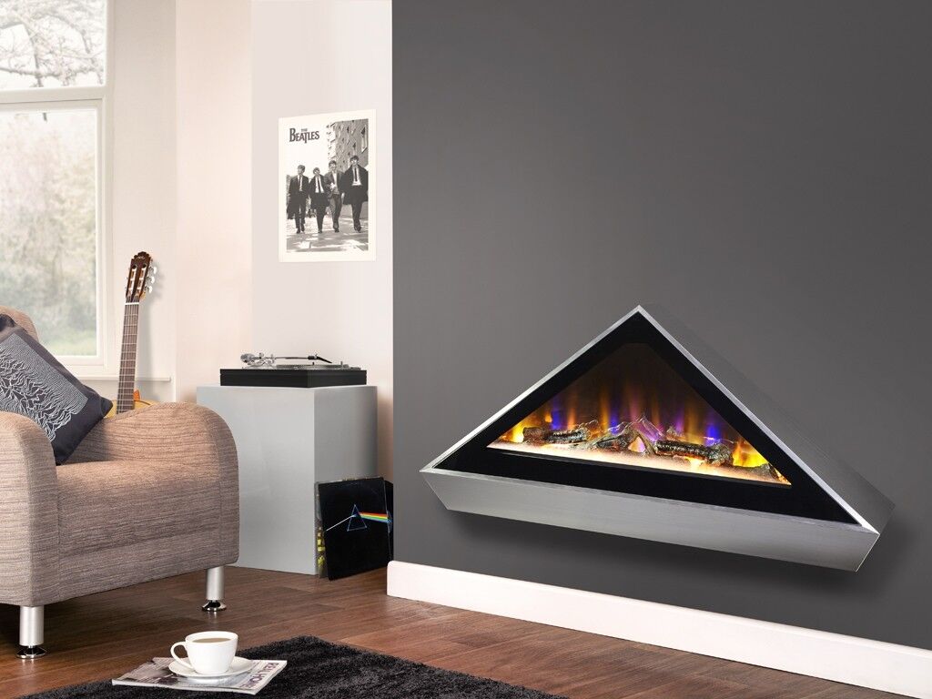 Electriflame VR Louvre - Wall Mounted Electric Fire