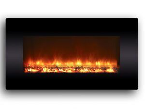 Electriflame XD Black Glass Electric Fire