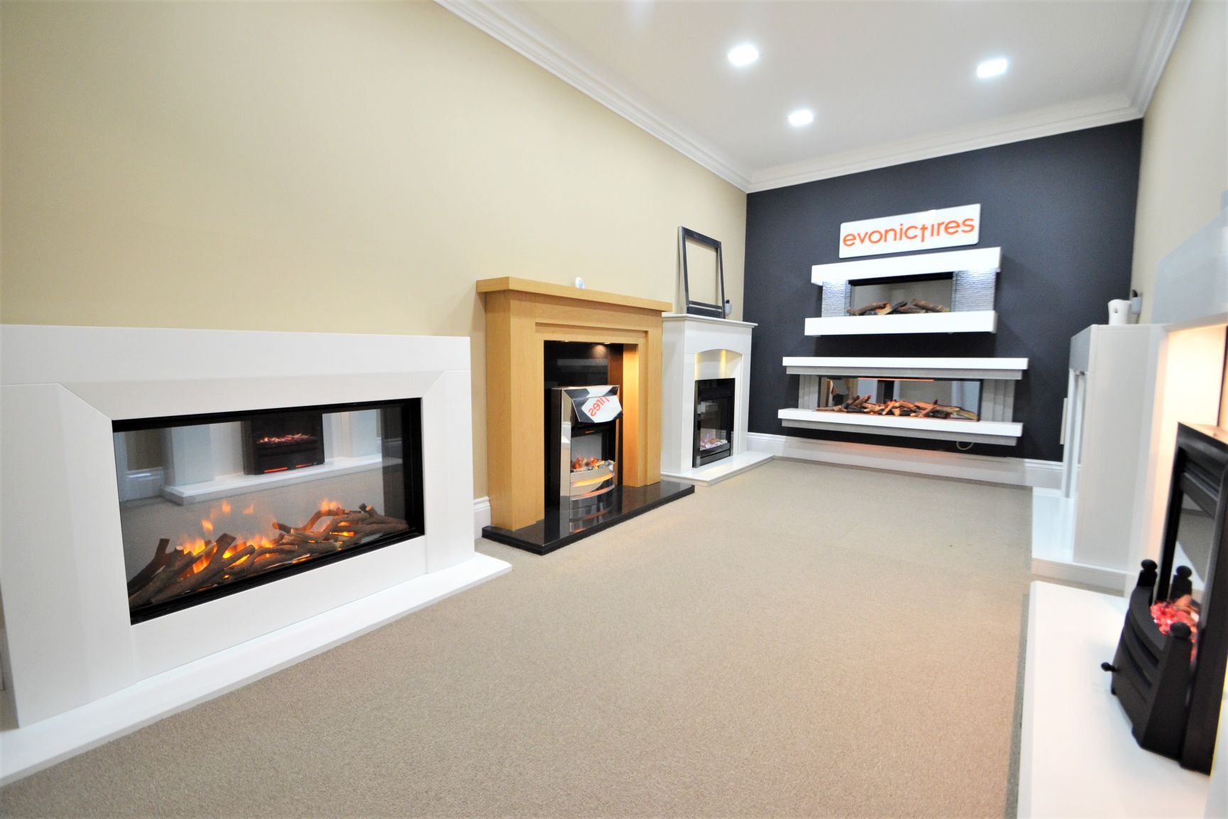 Centreline ShowroomEvonic Fires Section