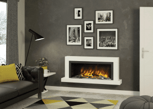 Impero 57 Wall Mounted Electric Fireplace