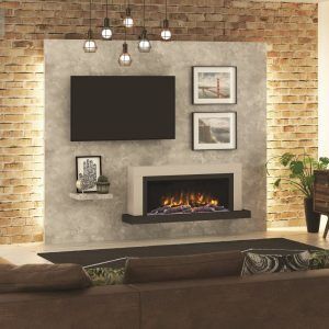 Vardo 53 Wall Mounted Electric Fireplace