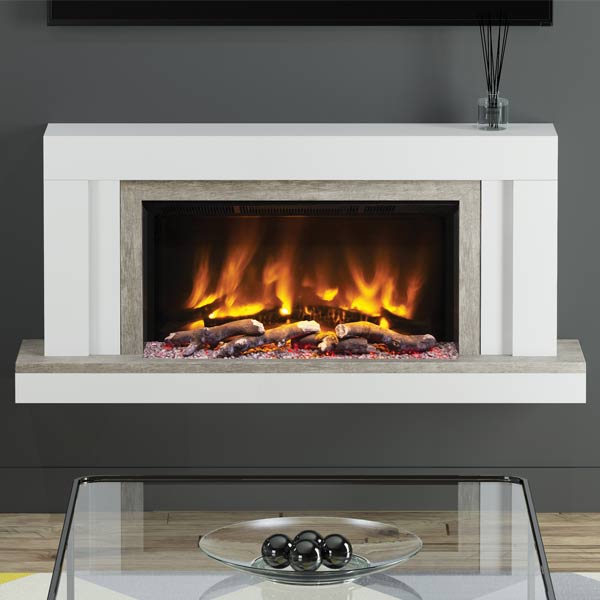 Vardo 53 Wall Mounted Electric Fireplace