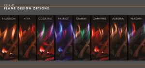 E-illusion electric fire flame effect