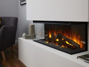 new forest 870 electric fire close up