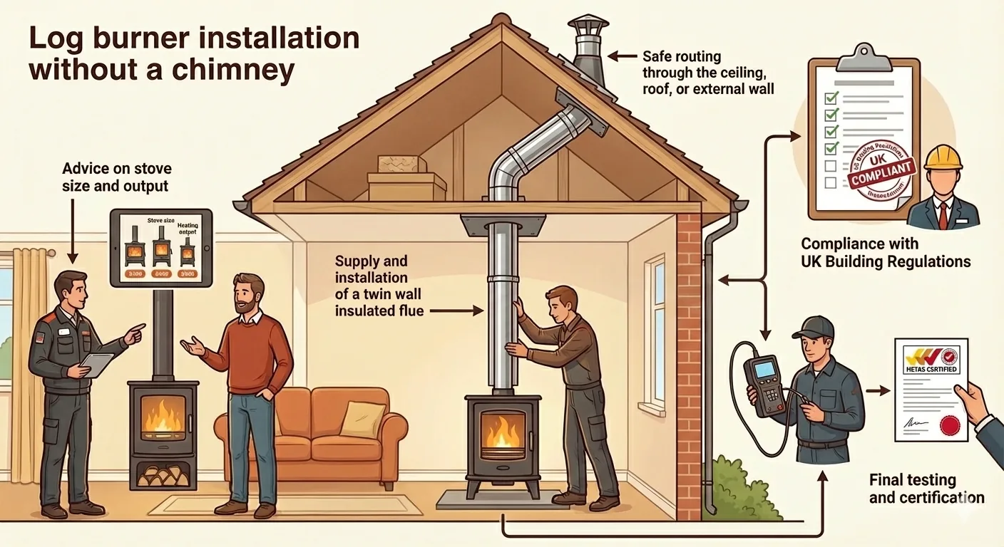 diagram showing whats involved in the process