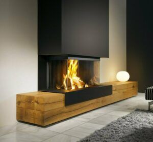 Preview of Kalfire W66-48S 3-Sided Wood Fire Flame