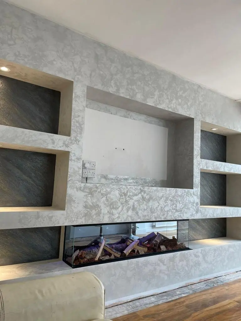 Venitian Media Wall in Construction