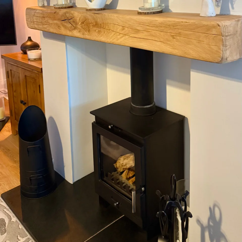 wood burning stove