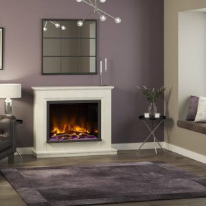 Alesso 48” Floor Standing Electric Fireplace