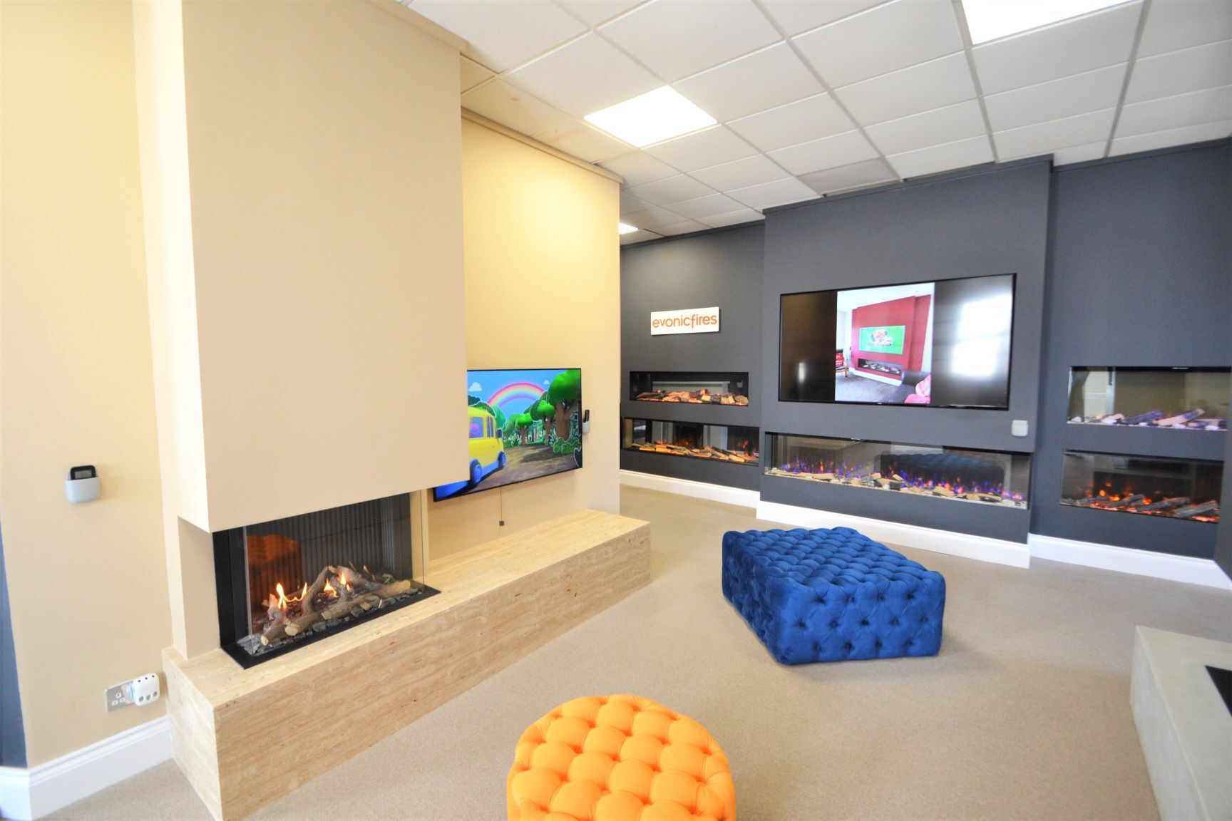 Centreline Showroom Media Walls