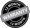 12 Month Warranty