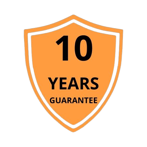 10 Years Warranty Guarantee Logo