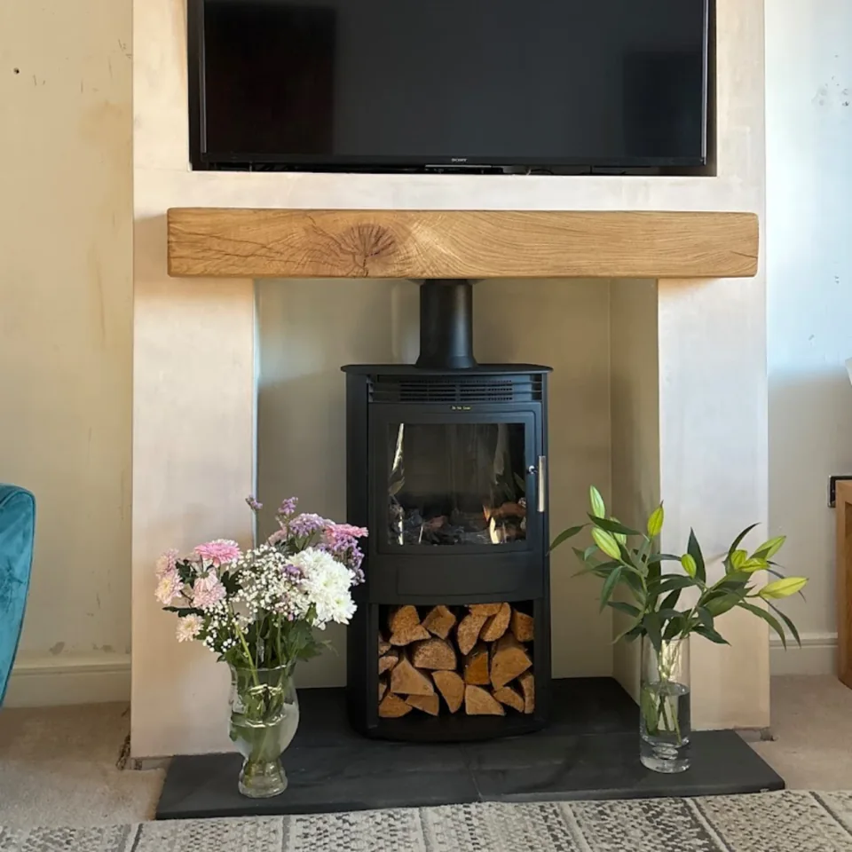 wood burning stove