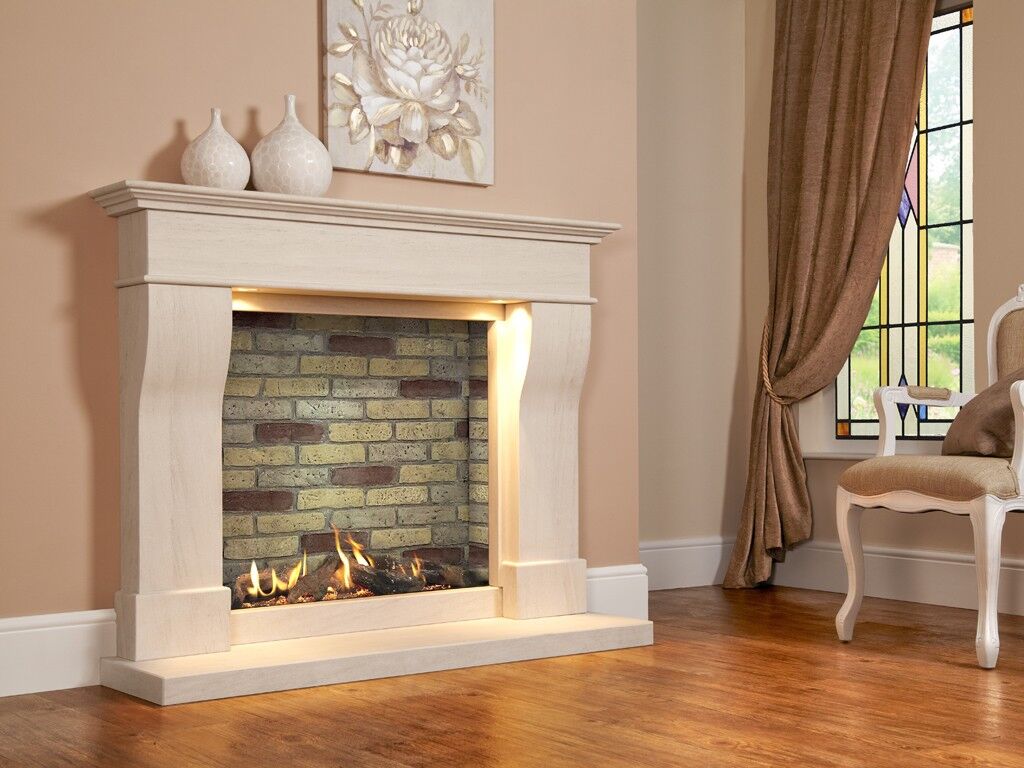 Da Vinci Illumia Slimline Balanced Flue Gas Fire Suite