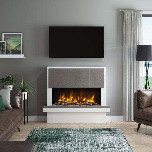 Caselli 53" Floor Standing Electric Fireplace