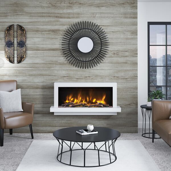 Huxton 51" Wall Mounted Electric Fireplace