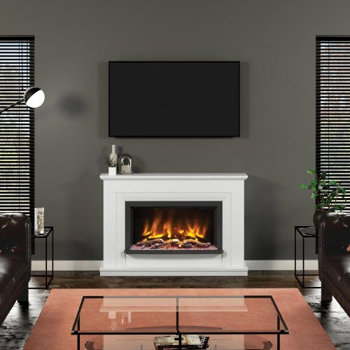 Lavina 50 Floor Standing Electric Fireplace