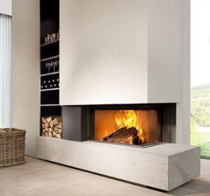 Kalfire W65-38C Wood Burning Fire