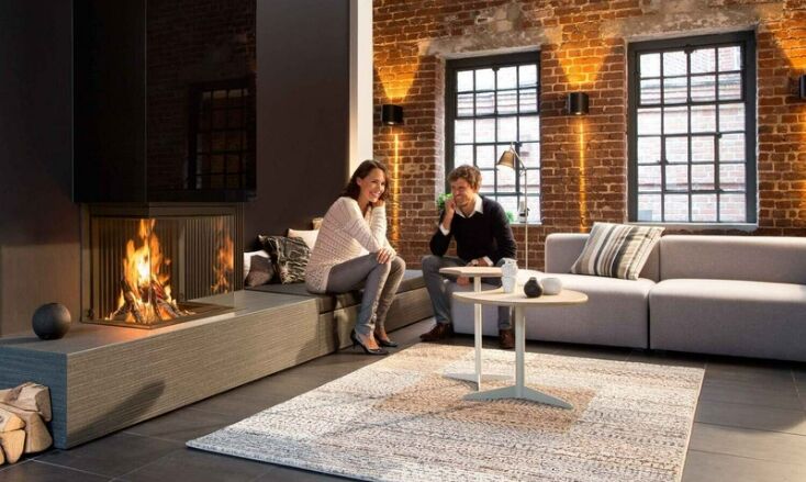 Kalfire W66-48S 3-Sided Wood Fire Featured