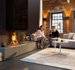 Preview of Kalfire W66-48S 3-Sided Wood Fire