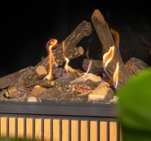 Kalfire gi105 79f gas fire in media wall