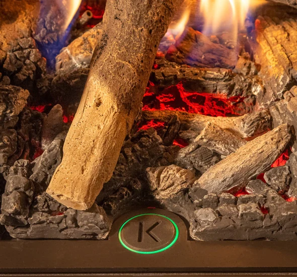 Kalfire gi105 79f gas fire detail