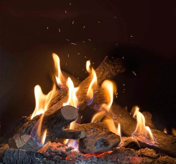 Kalfire gi105 79f gas fire natural spark generator