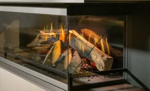 close up of flames in kalfire eone100f