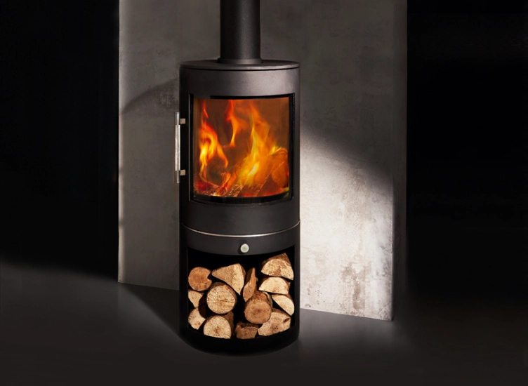 chesneys solstice log burner black