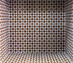 tiled diamond pattern chamber option