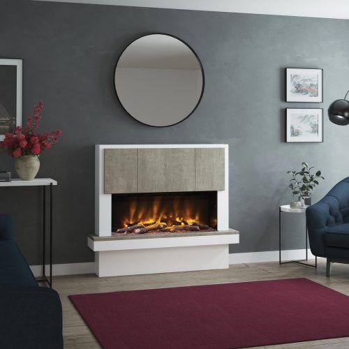 Caselli 53" Floor Standing Electric Fireplace