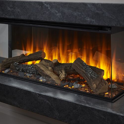 Log Burning Fire
