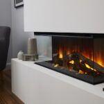 new forest 870 electric fire close up