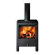 Sanctuary 5WS Wood Stove Silver Thumbnail