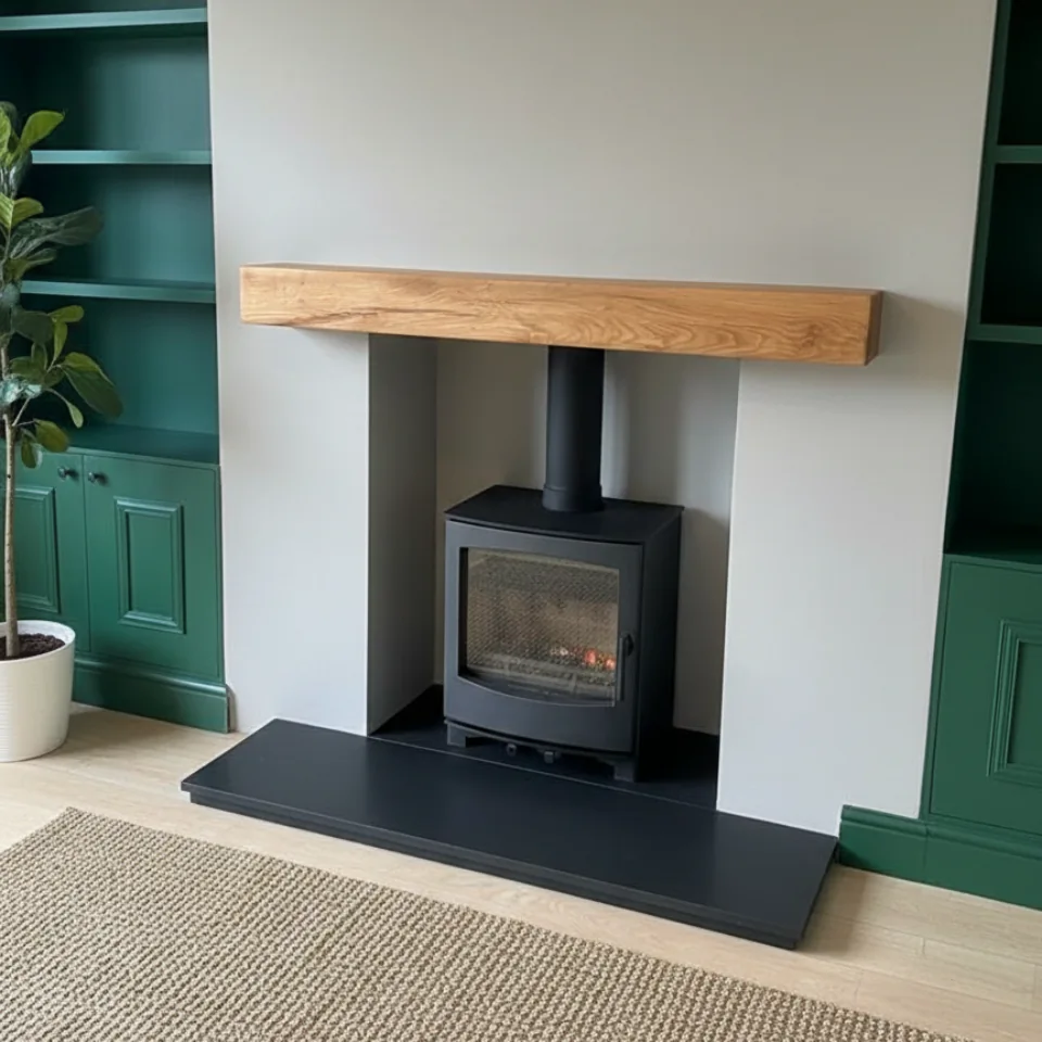 wood burning stove