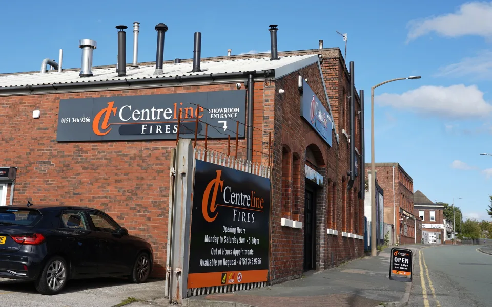 Multi-fuel stove servicing. centreline building