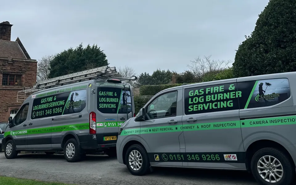 log burner servicing - VANS