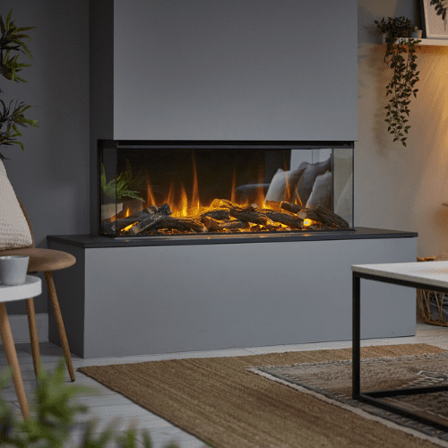Deluxe New Forest 1200 Log Burning Fire