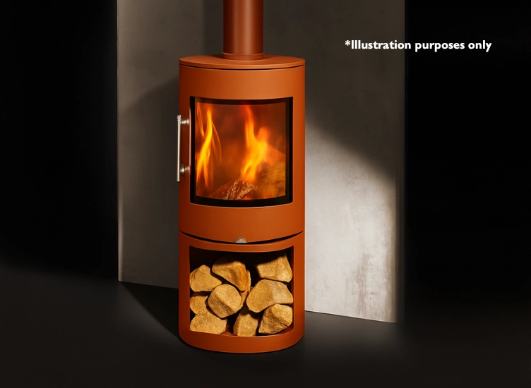 Chesneys Solstice 5WS/LS Wood Stove