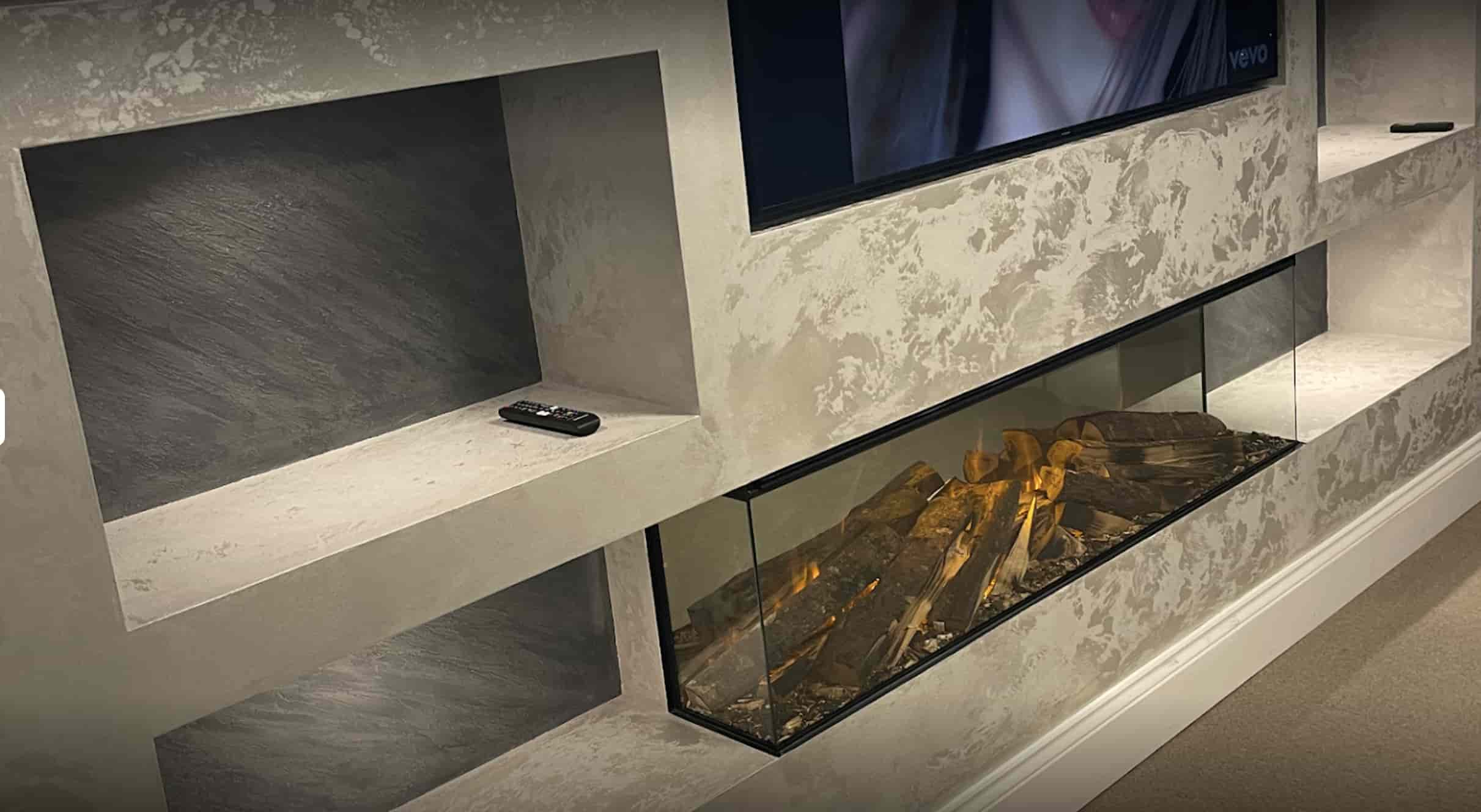 recent media wall installation wirral