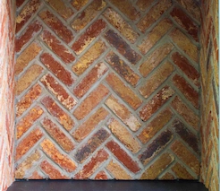 brick diagonal pattern chamber option