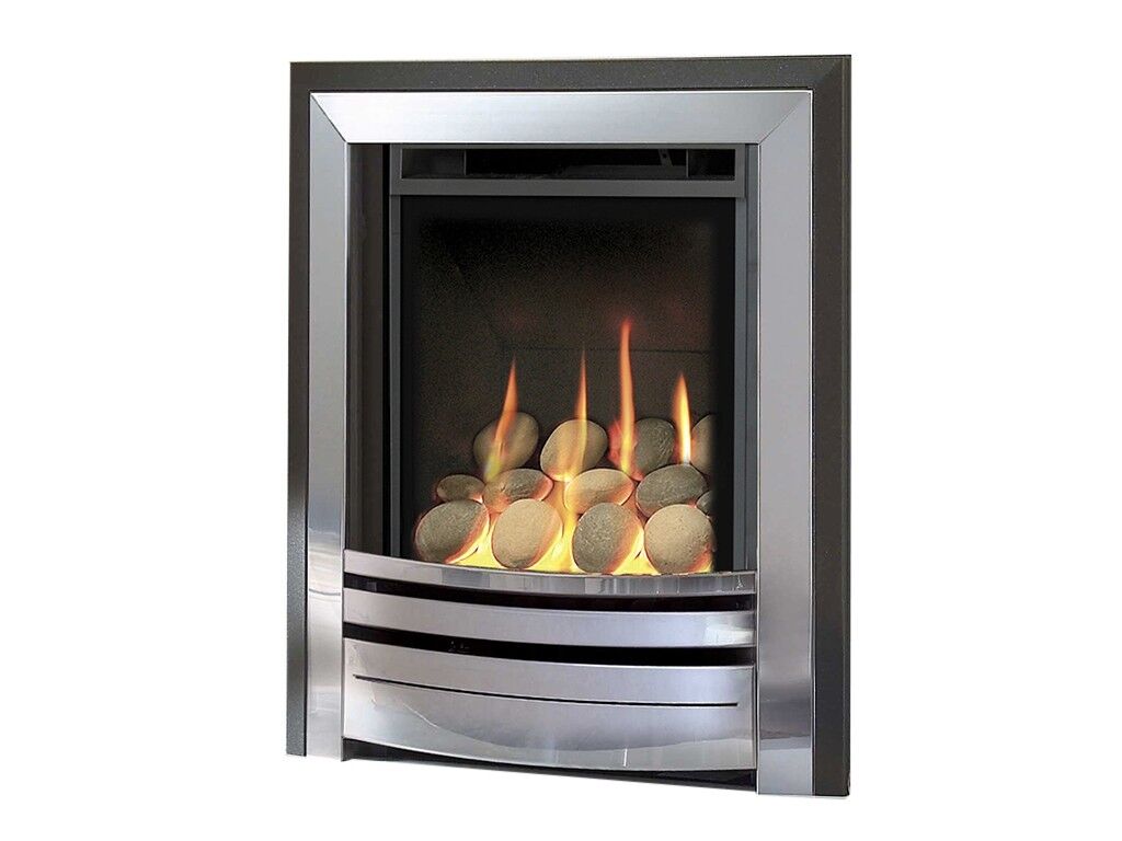 Verine Frontier HE Hearth & Wall Inset Gas Fire