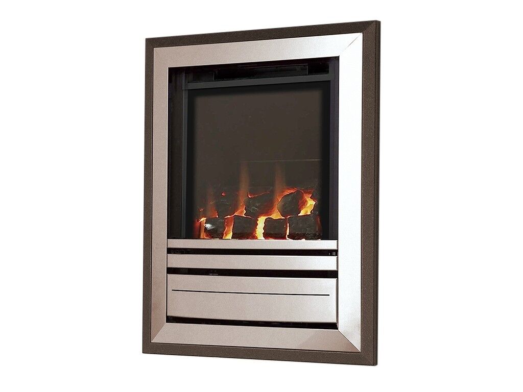 Verine Frontier HE Hearth & Wall Inset Gas Fire
