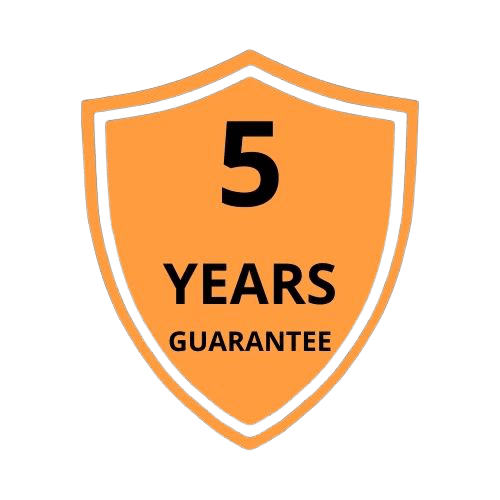 5 Years Warranty Guarantee Logo