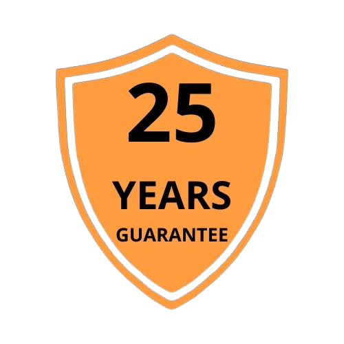 25 years Warranty Guarantee Logo